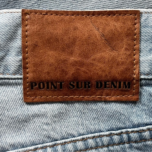 NWT J Crew Point Sur Straight Leg Light Wash Jeans size 27P - Picture 8 of 13